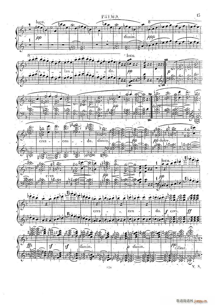 Czerny op 226 Fantasie f Moll 4H()12