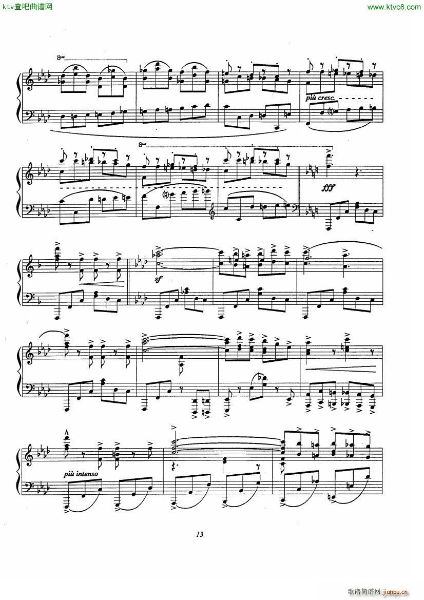 Etude No 9 D aprs Rossini()13