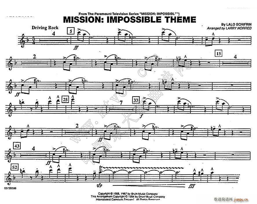 MISSION IMPOSSIBLE THEME  ̵()1