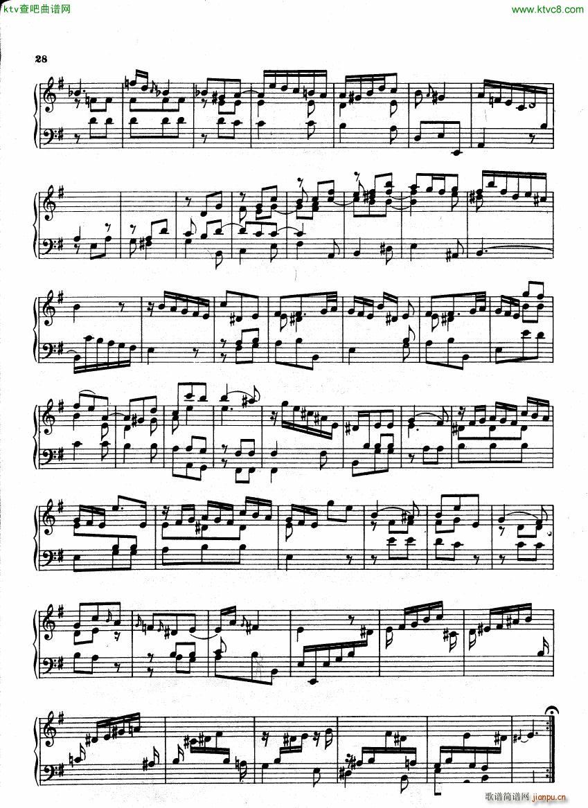 Bach CPE 6 Wurttemberg Sonatas()25