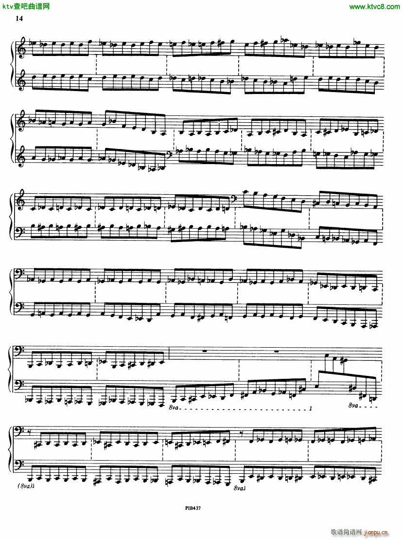 Ginastera op 53 Sonata No 2()14