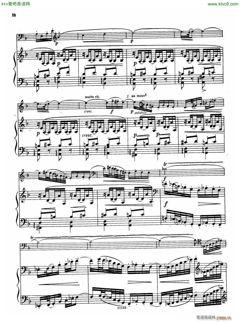 Debussy Sonata for Cello and Piano()17
