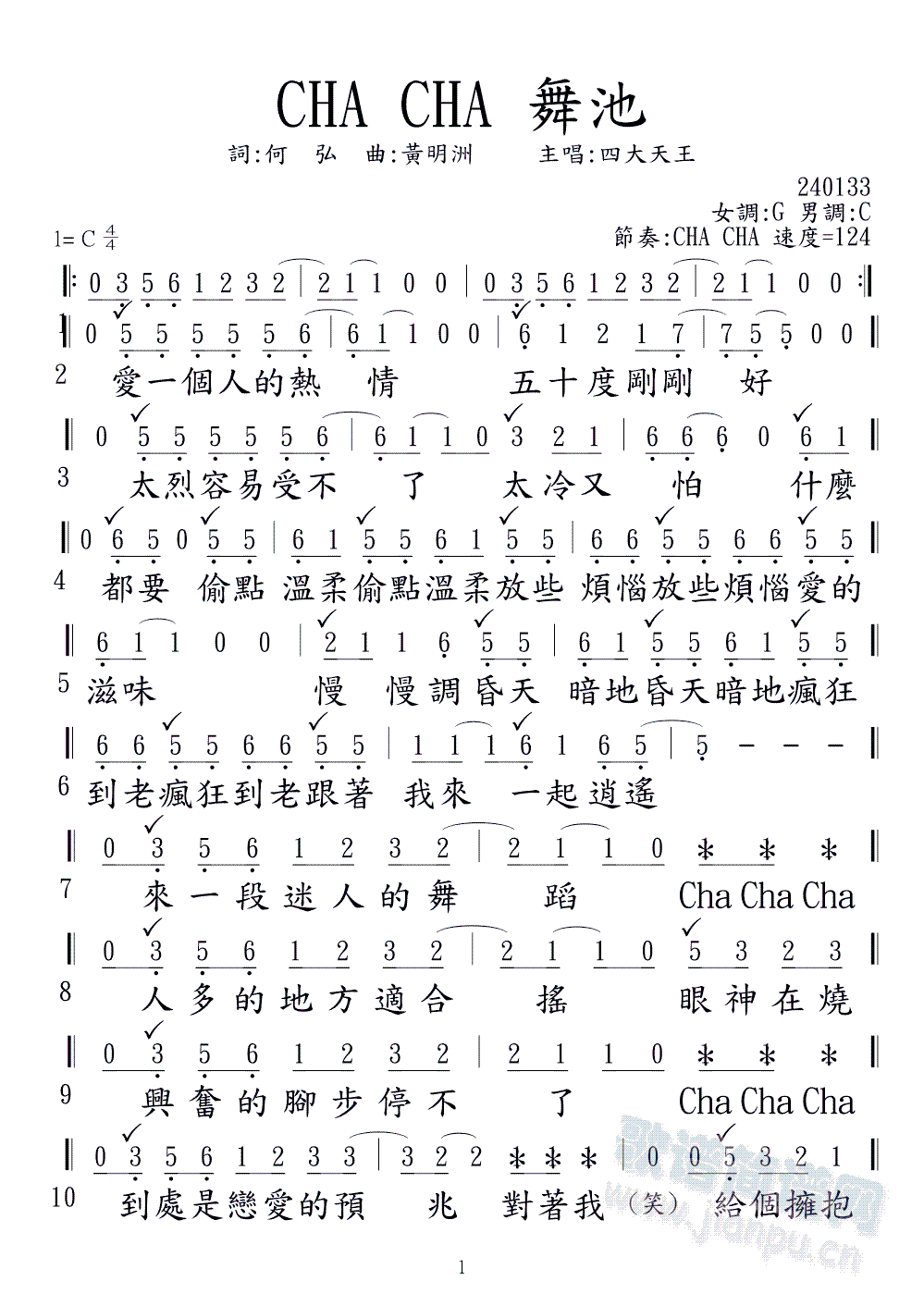 CHA CHA(ָ)1