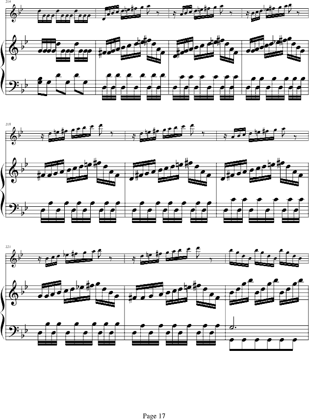 四季・夏-(钢琴谱)17