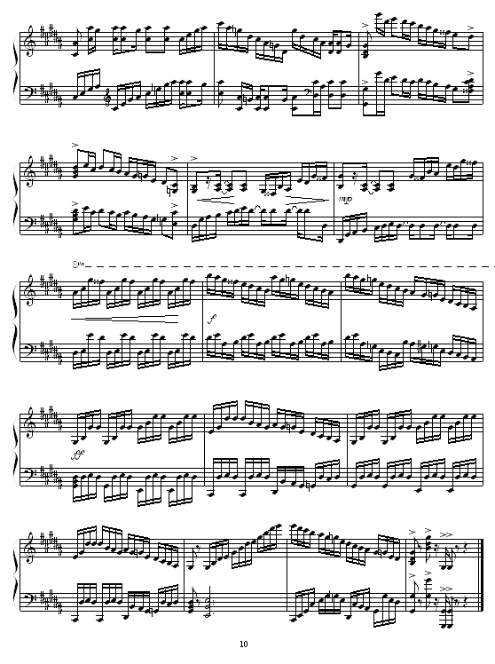 EtudeinBMajor()10