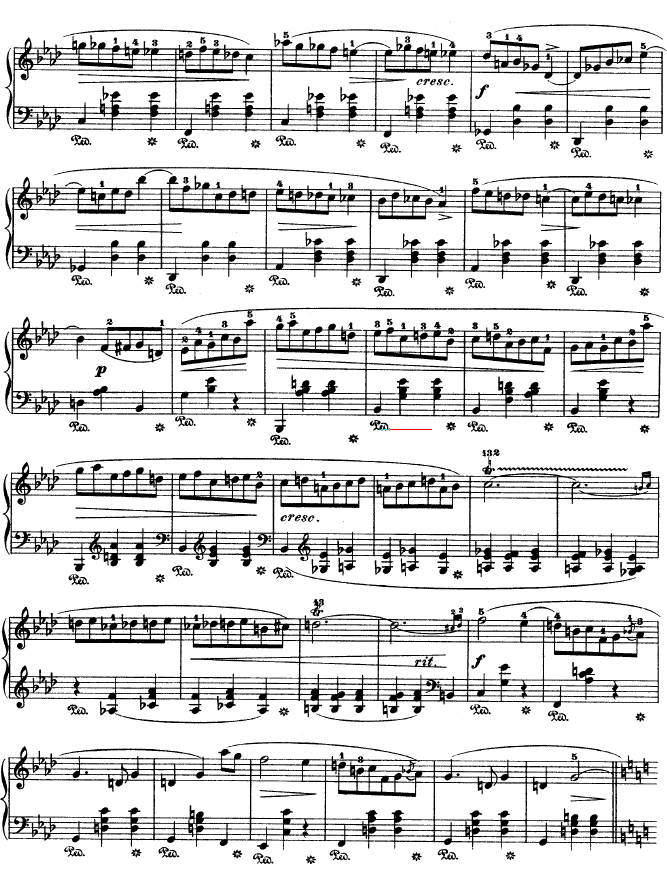 钢琴圆舞曲64-2(钢琴谱)8