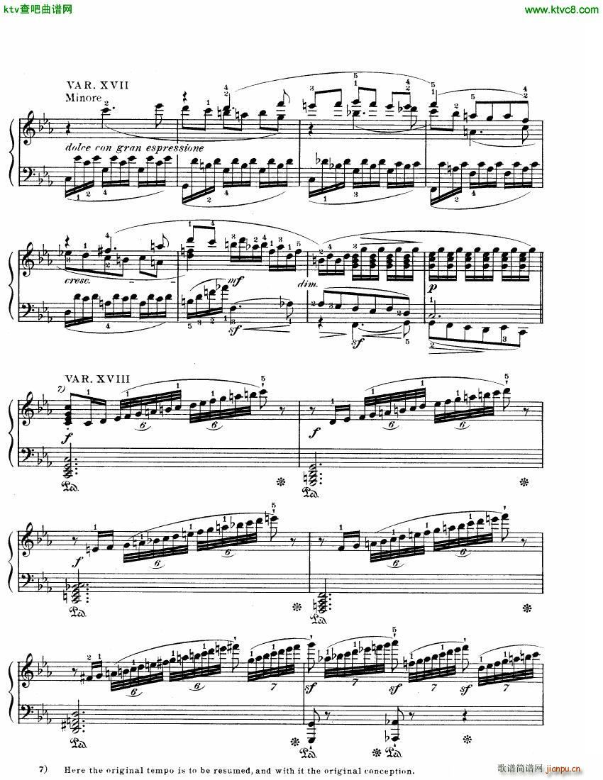 Beethoven WoO 80 32 Variations in C Minor()9