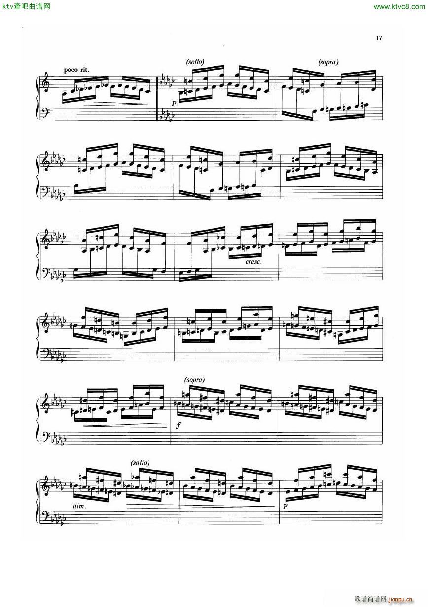 Dohnanyi Etude Op 28 3()5