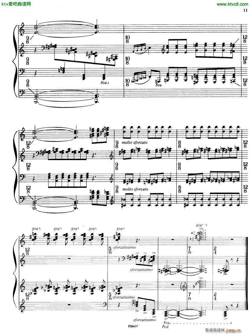 Ginastera op 53 Sonata No 2()11