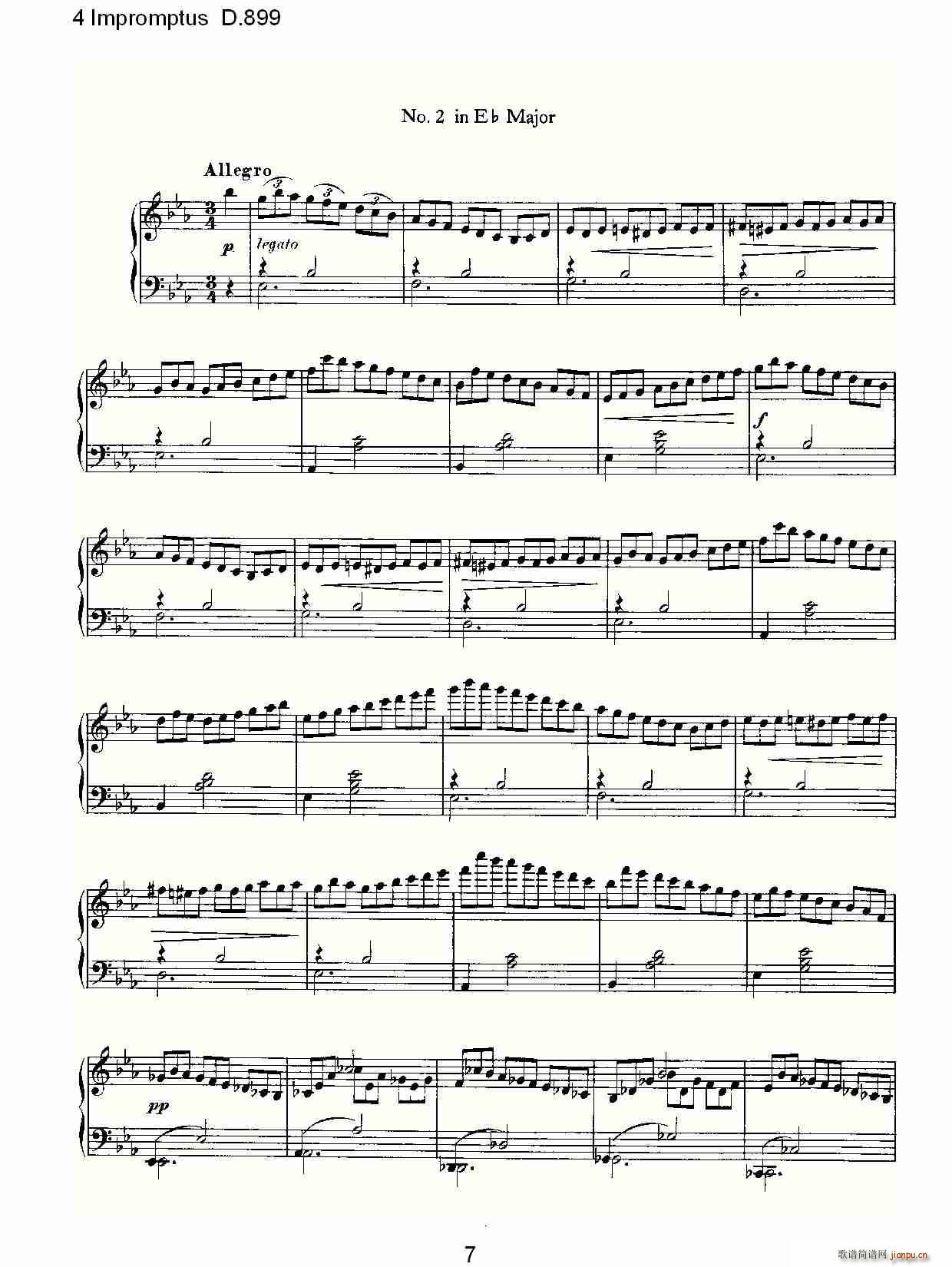 4 Impromptus D.899(ʮּ)7