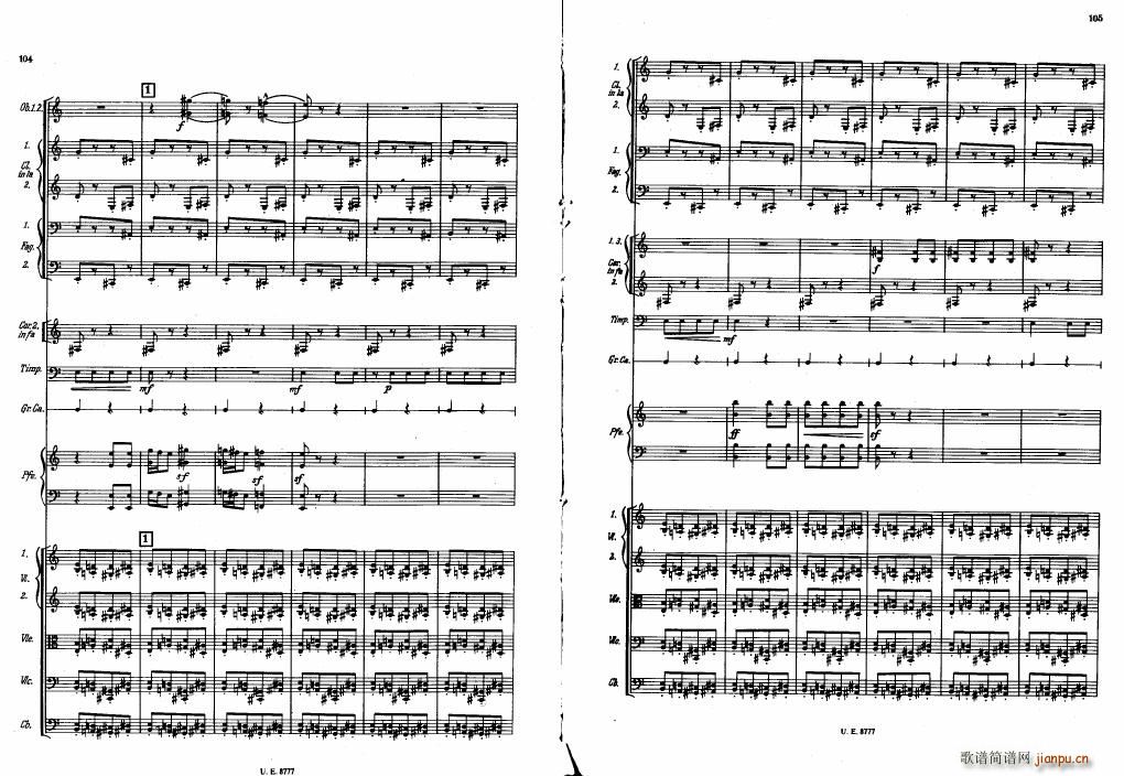 Bartok SZ 83 Piano Concerto No1 Full Score ()12