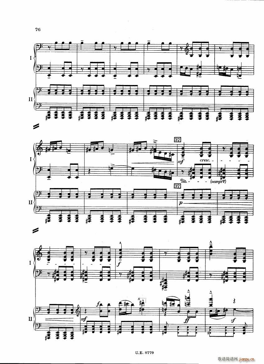 Bartok SZ 83 Piano Concerto 1 2p reduct ()33