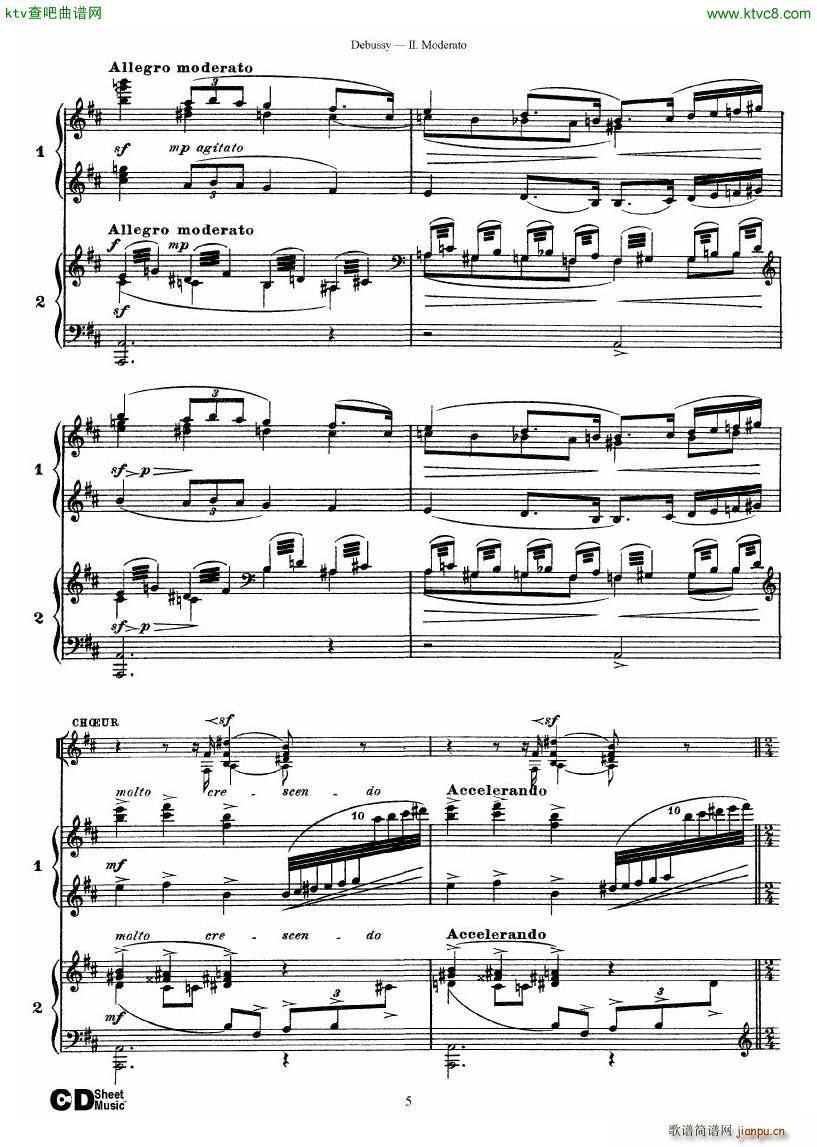 Debussy Printemps II()5