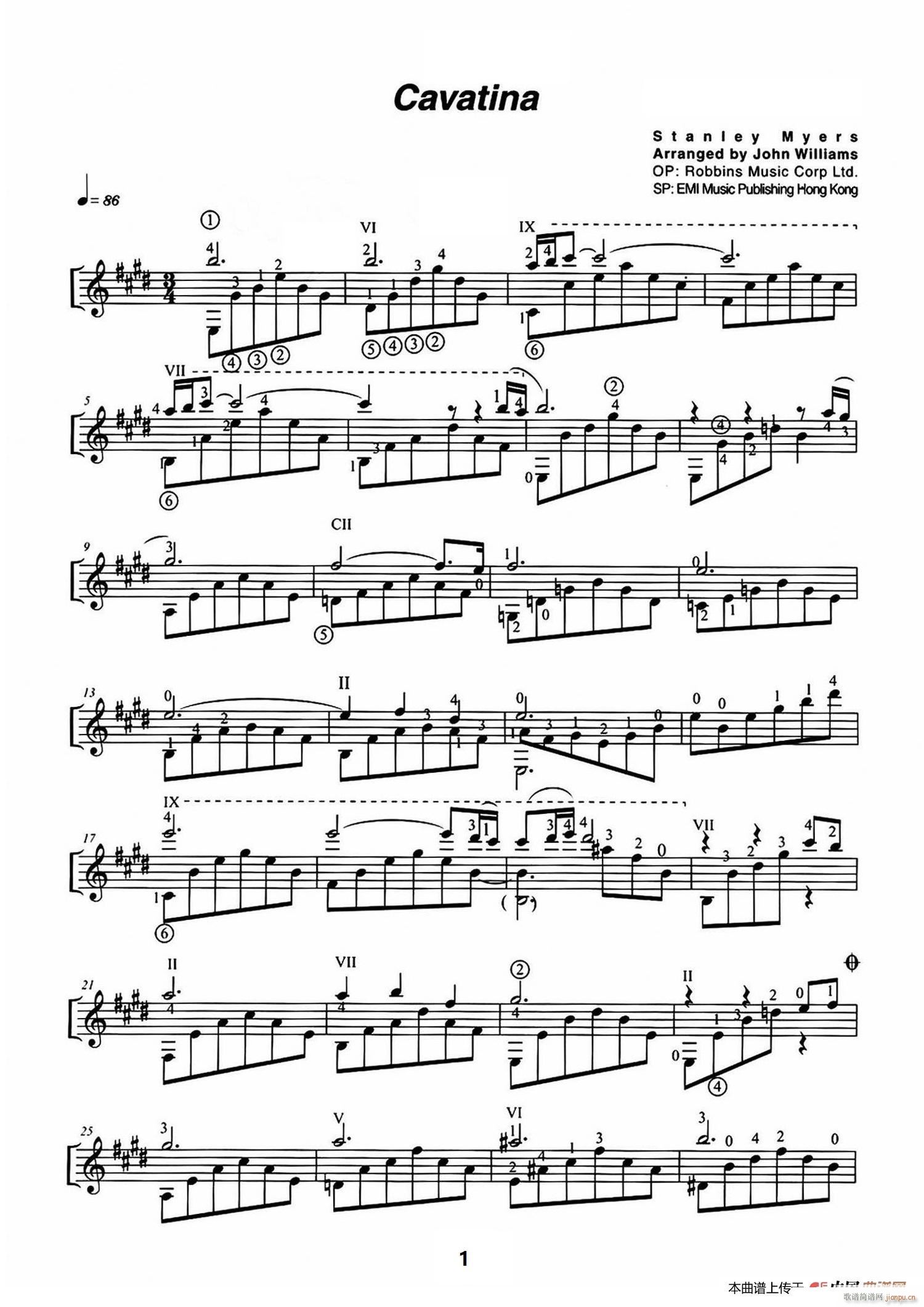  Cavatina(ʮּ)1