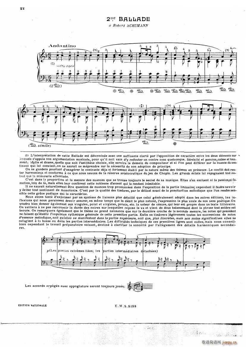 Chopin Cortot 4 Ballades()22