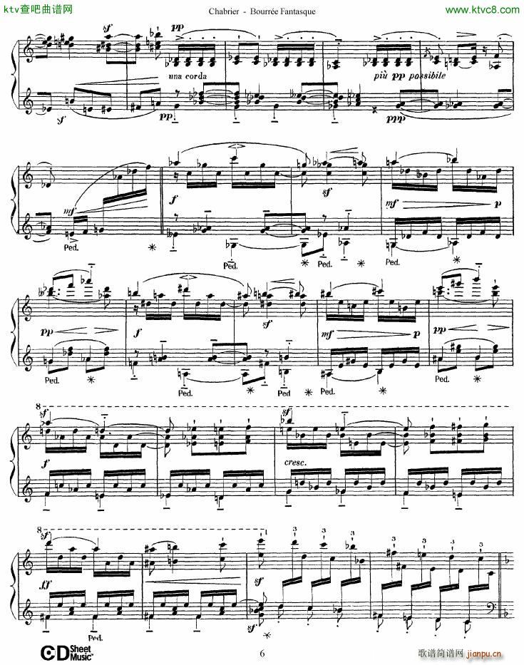 Chabrier Bourre Fantasque()6
