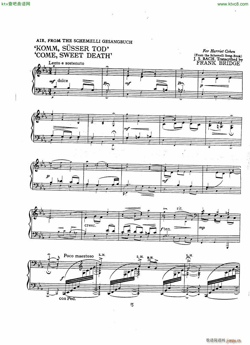 Bach JS A transcription book for Harriet Cohen()18