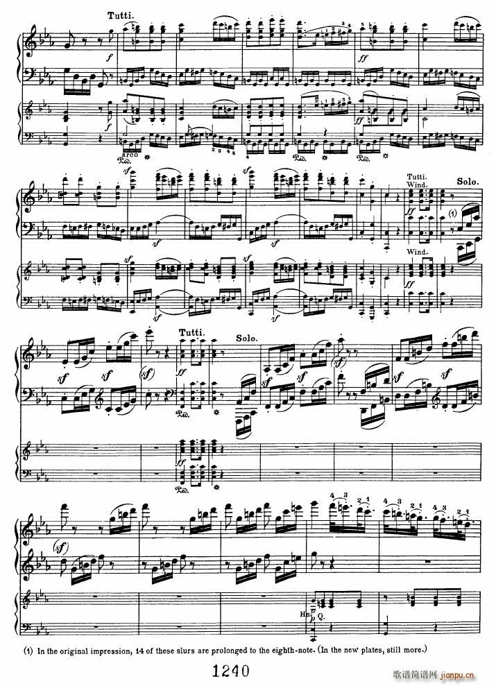 Beethoven op 37 Piano Concerto no 3 2pno red ()7
