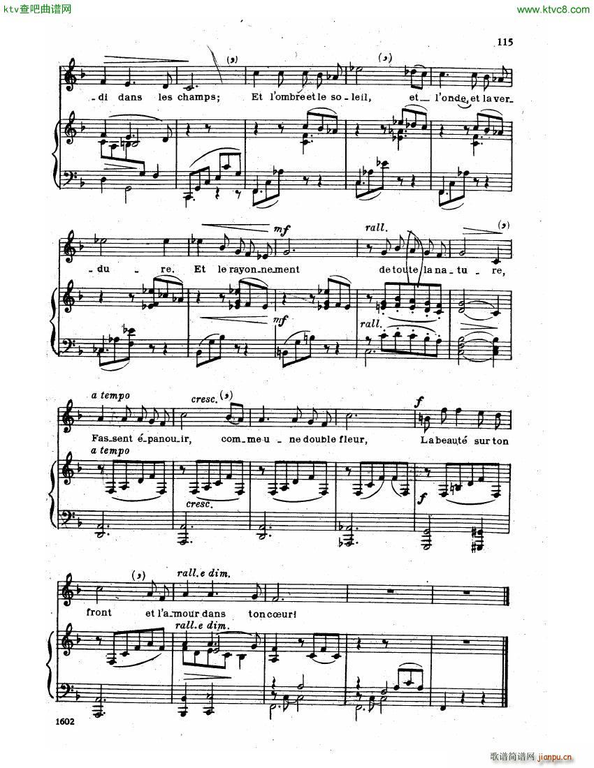 Faure 30 Songs ()26