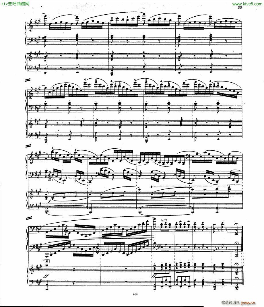 Hummel op 56 Rondo brillant pno orch()32