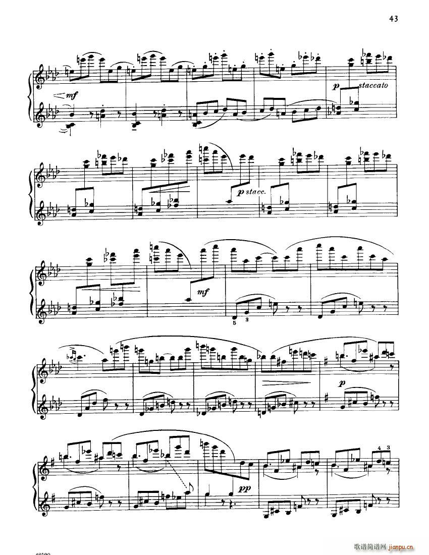 Barber op 26 Piano Sonata()21