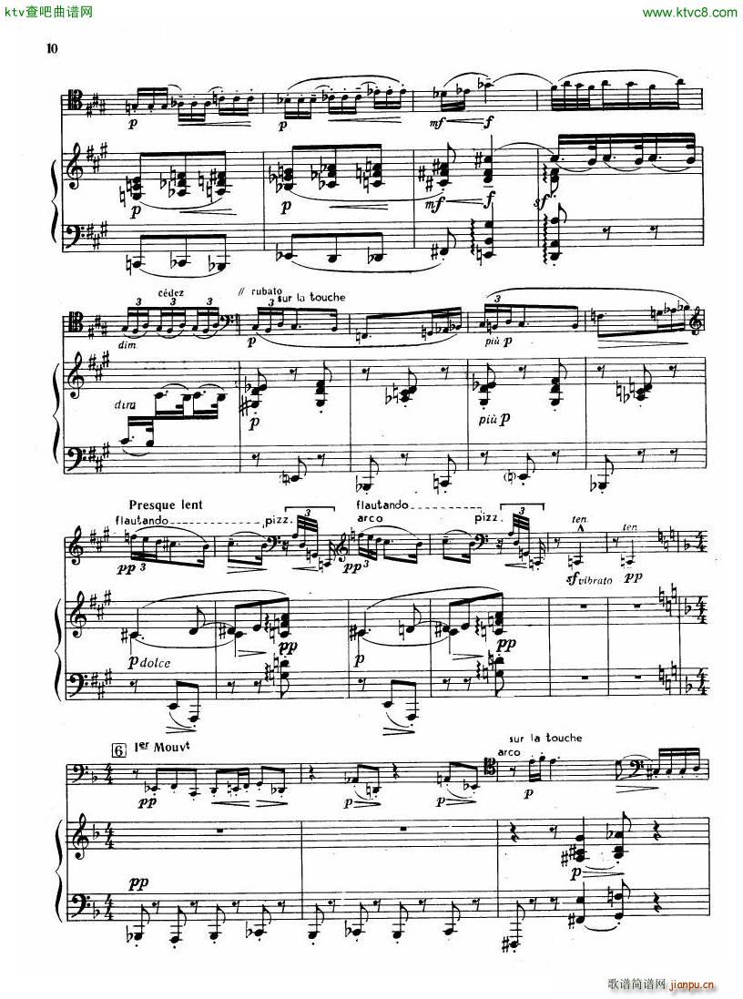 Debussy Sonata for Cello and Piano()9