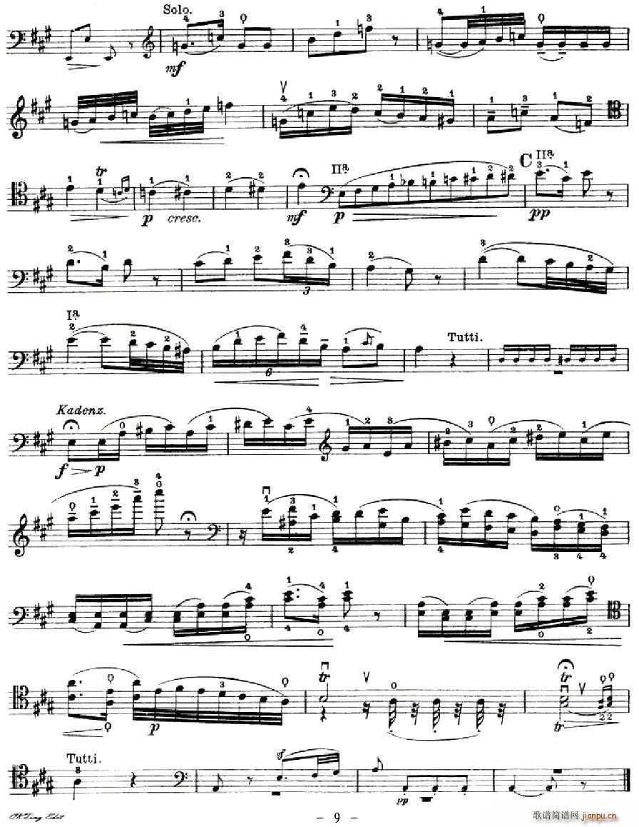 J. Haydn Concerto in D Major()9