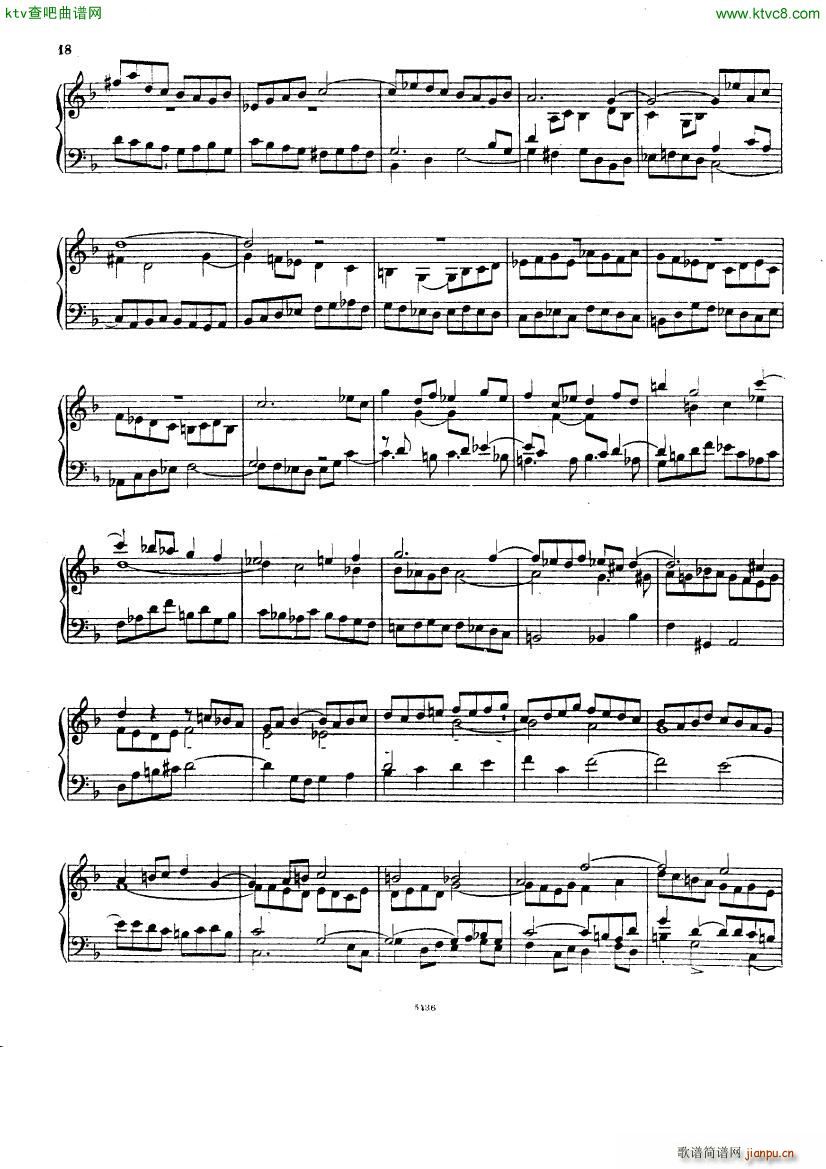 Bach D Albert Prelude Toccata and fugue in f major()11