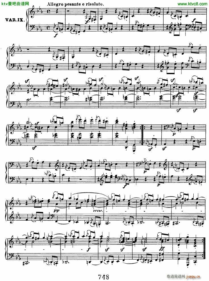 Beethoven op 120 Diabelli Variations()8