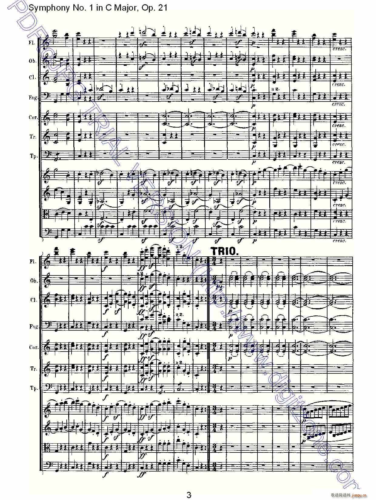 Symphony No. 1 in C Major, Op. 21(ʮּ)3