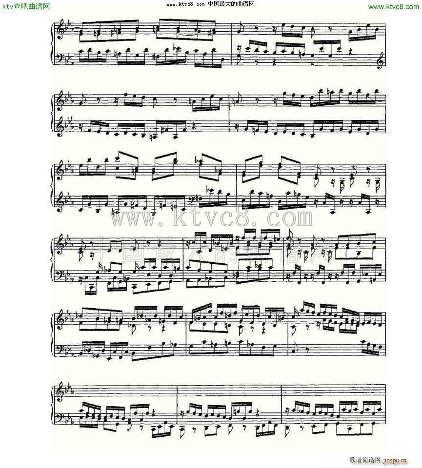 Fugue in C Minor BWV 575 ܷ(ʮּ)3