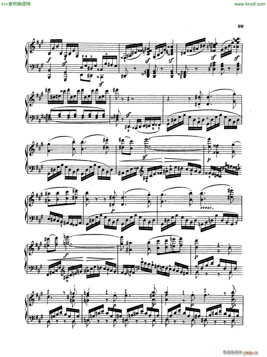 Hummel Sonata in F sharp minor Op 81()26