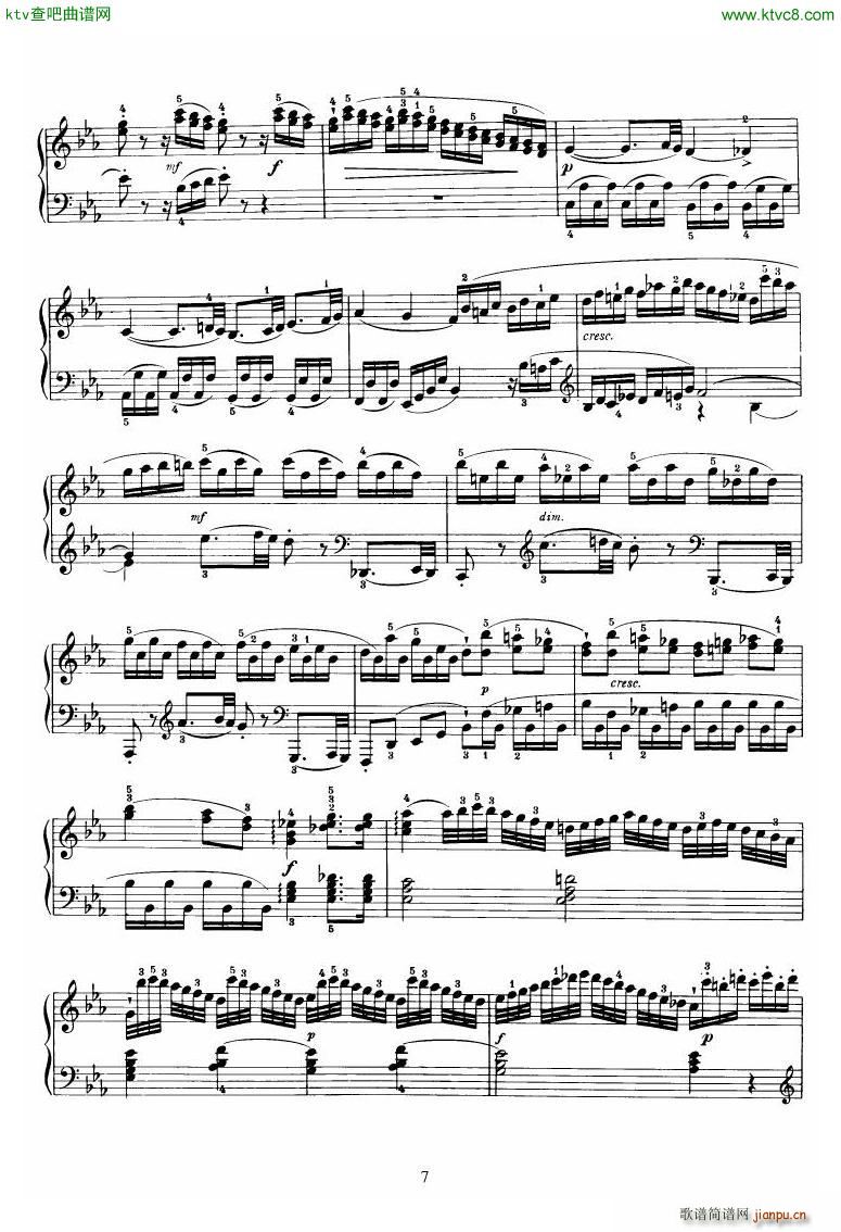 Piano Sonata No 52 in Eb()7