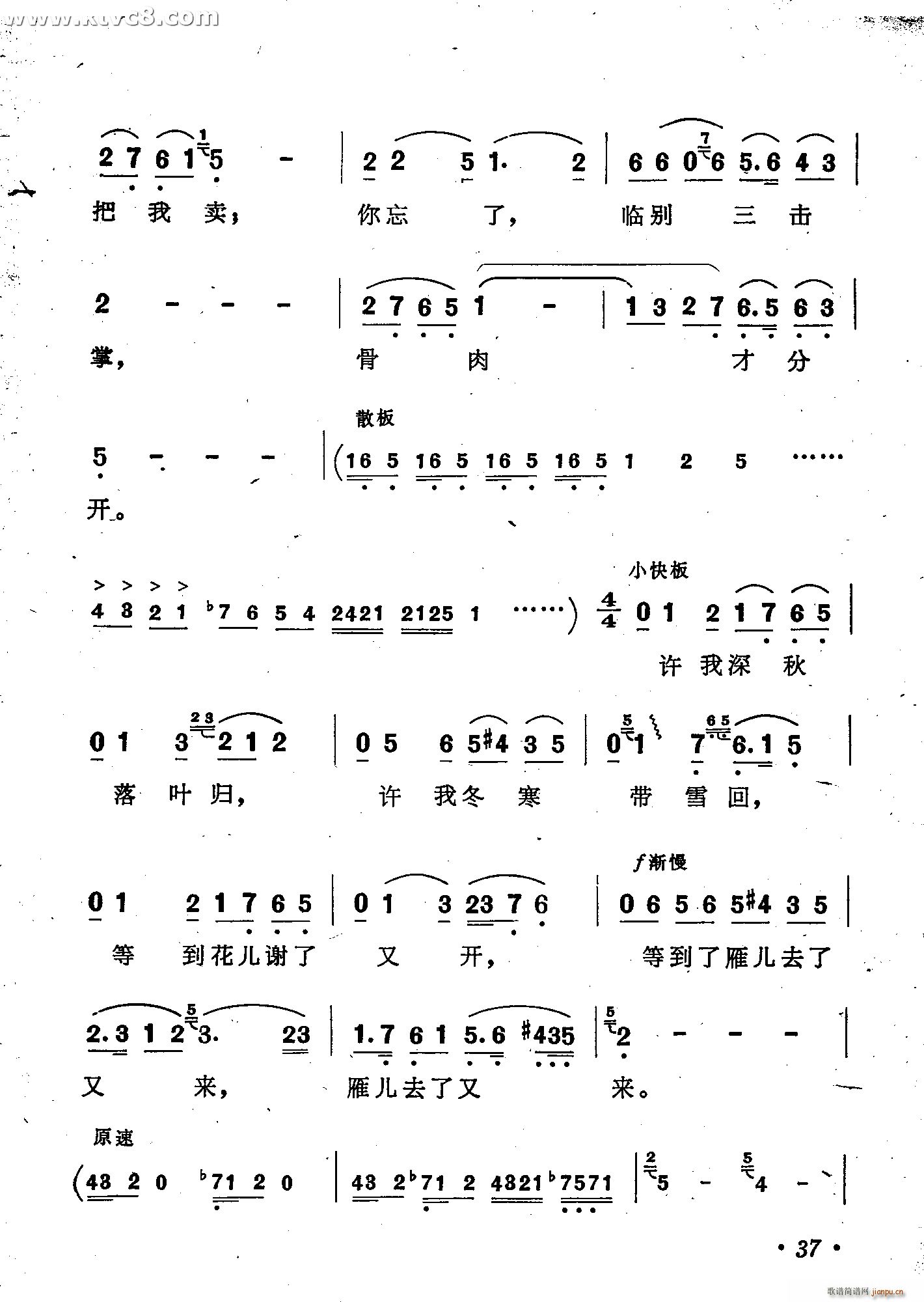 任小蕾窦娥冤忘不了曲谱_不忘初心图片(3)