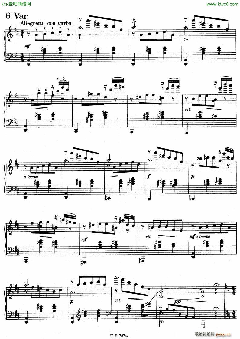 Haba variations on schumann()6