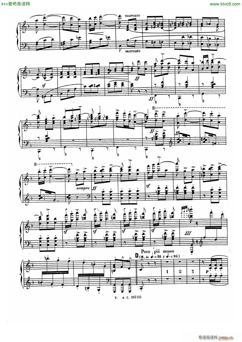 Chabrier Espana for two pianos()12