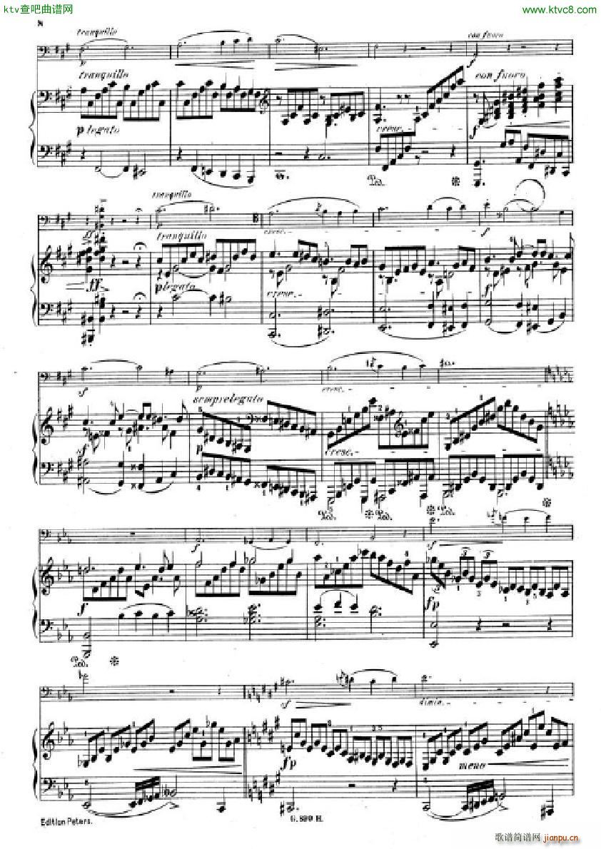 Hummel Sonata for cello and piano()6