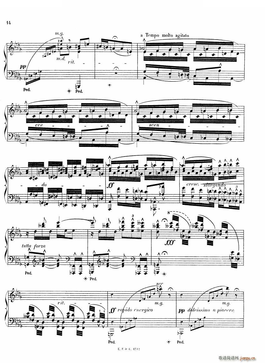 Chaminade 6 Etudes Op35 һ 6 Etudes Op35 һ(ʮּ)14