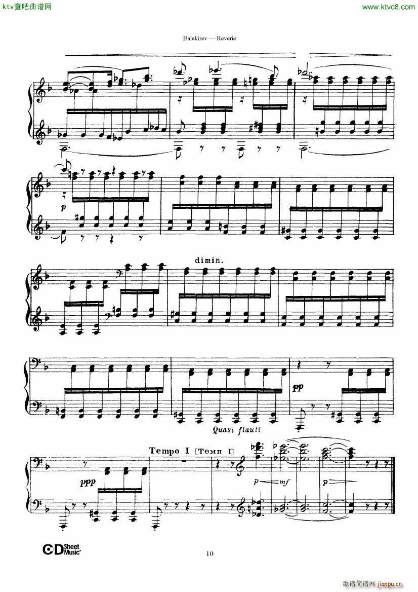 Balakirev Reverie()10