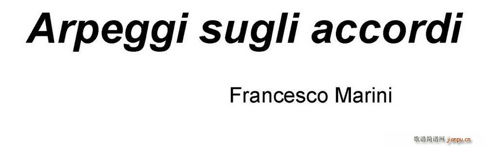 Arpeggi Sugli accordi(ʮּ)1