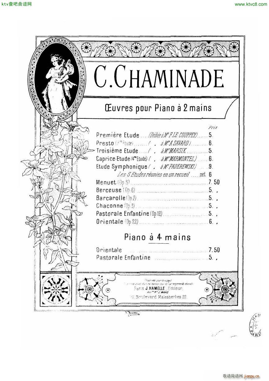 Chaminade 08 Chaconne()1