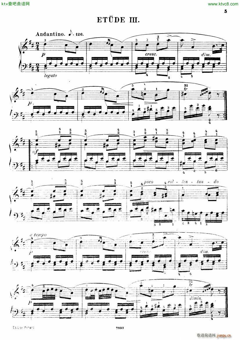 Henri Bertini 1798 1876 25 Easy Etudes Op 100()6