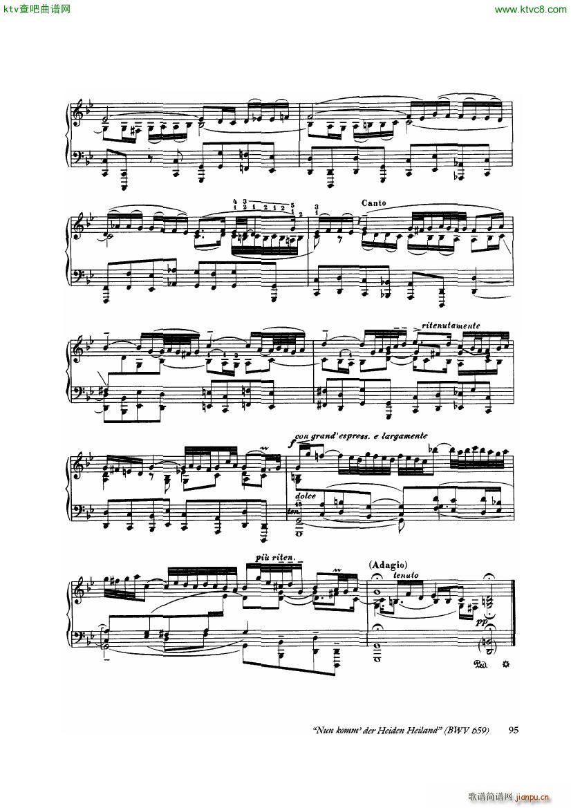 Bach Busoni Ten Chorale Preludes()9