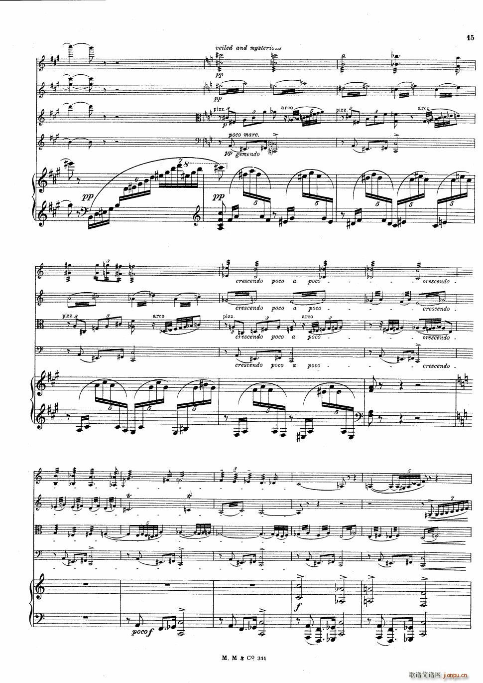 Bax Quintet for Harp and Strings()15