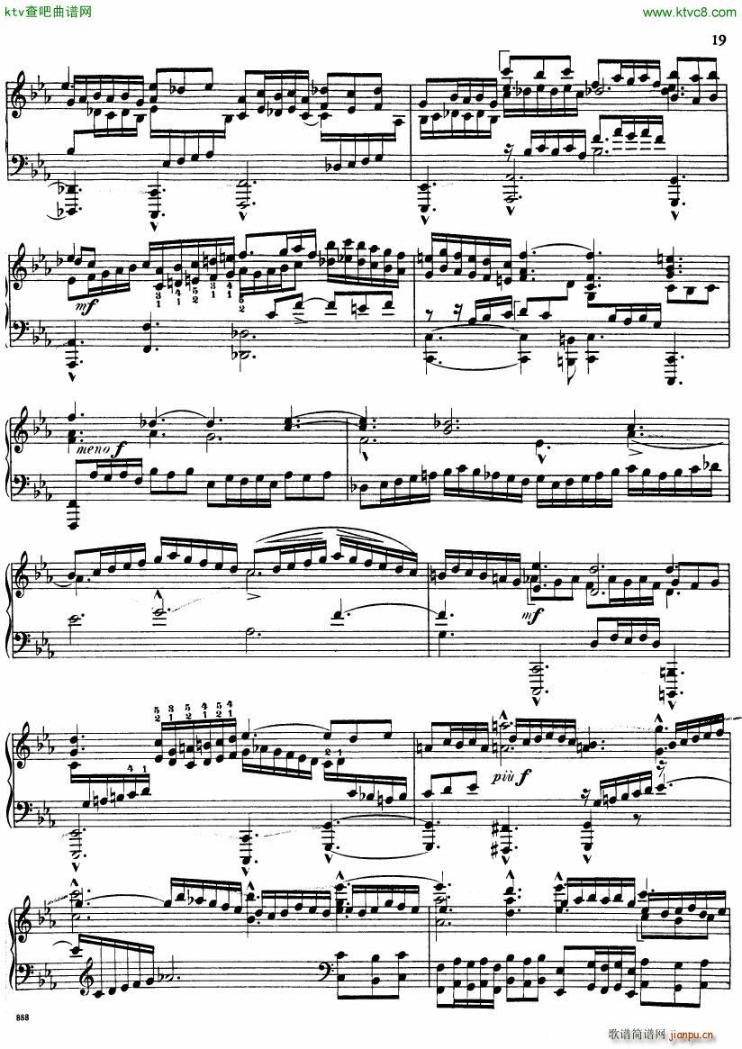 Bach JS BWV 552 Prelude and Fugue in Eb arr Busoni()19