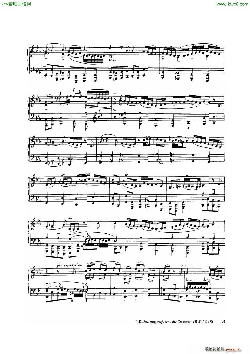 Bach Busoni Ten Chorale Preludes()5