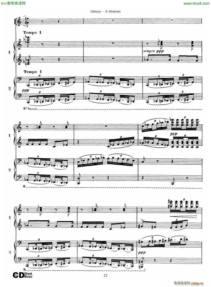 Debussy Printemps II()22