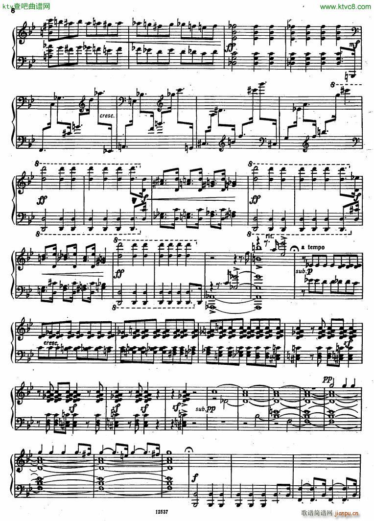 Flyarkovsky 6 preludes and fugues()6