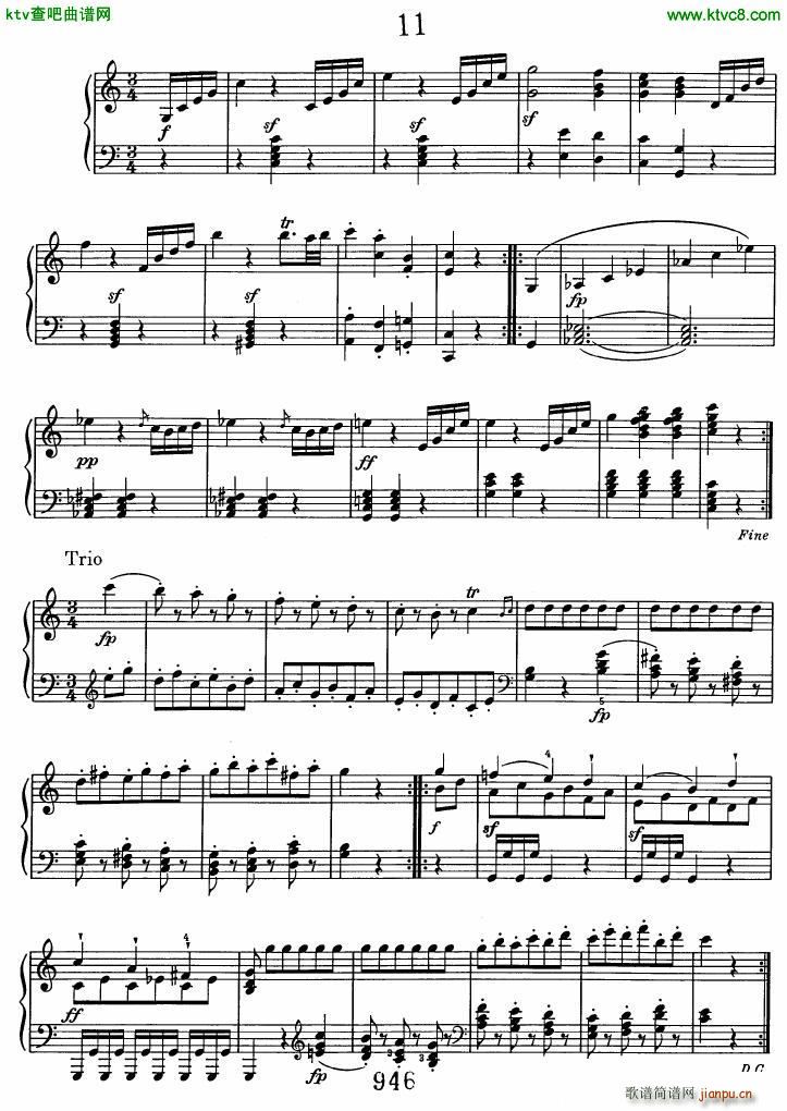 Beethoven WoO 7 12 Minuets()12