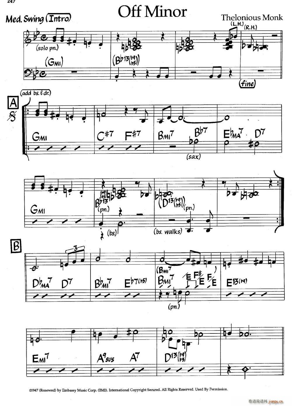 Off Minor ʿ()1